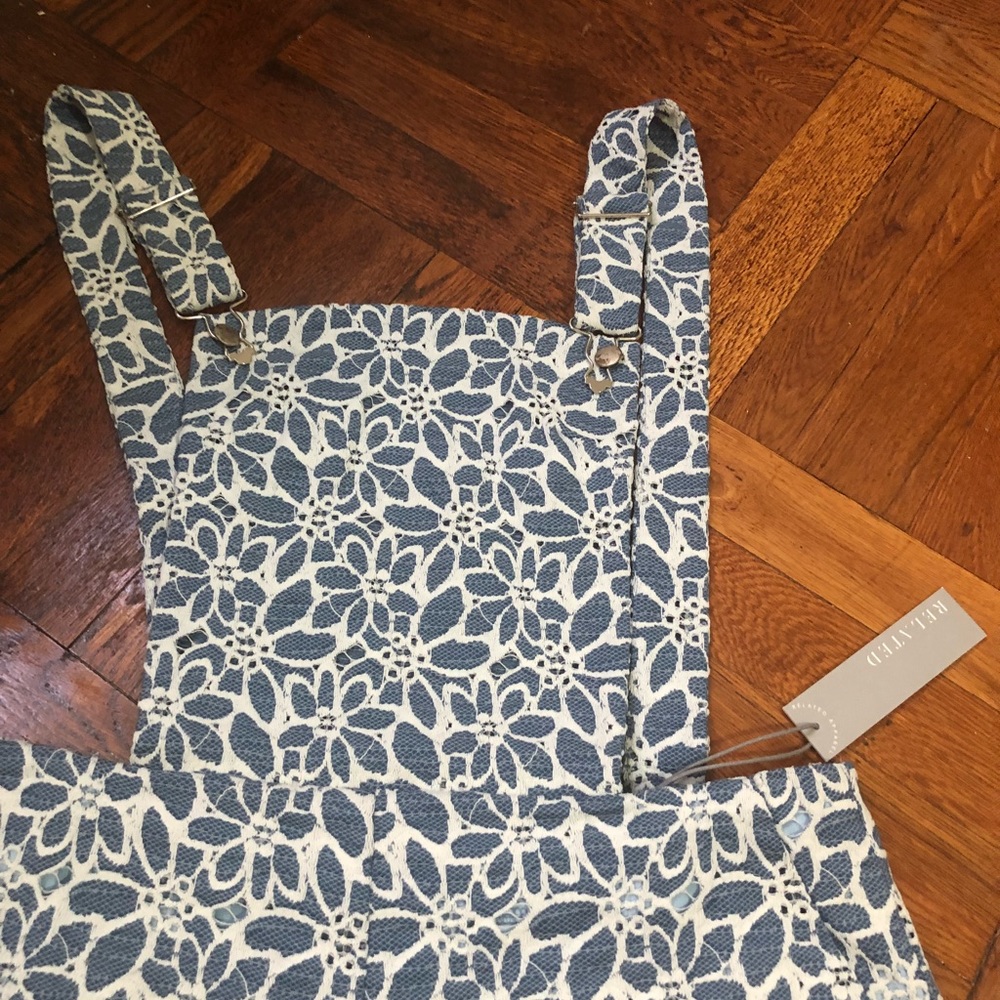 Related Blue Floral Playsuit - Picture 3 of 5
